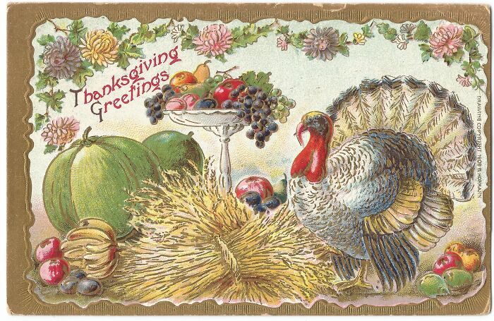 More Vintage Thanksgiving Postcards