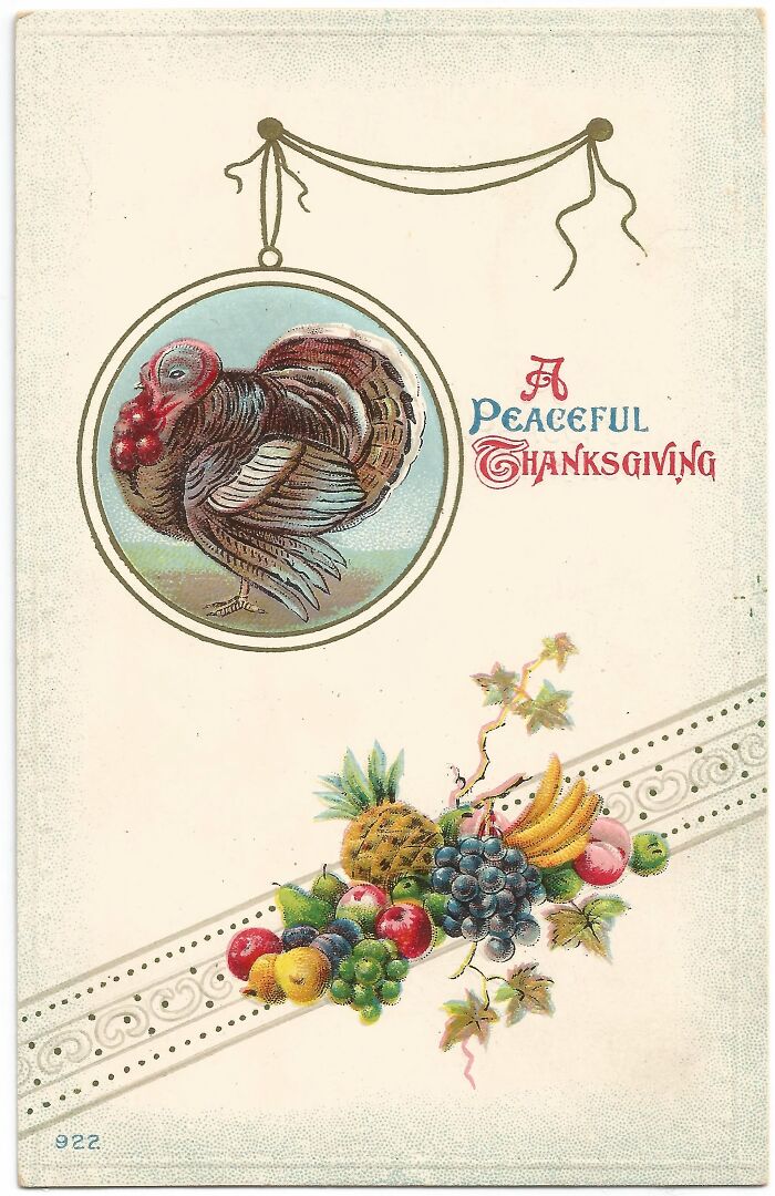 Vintage Thanksgiving Postcard