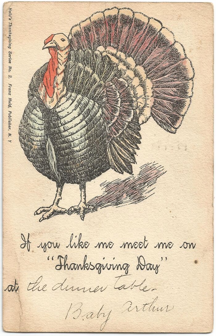 Vintage Thanksgiving Postcard