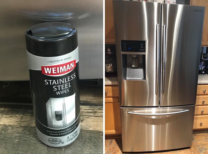 Wipe Away Fingerprints And Smudges In An Instant With The Stainless Steel Wipes, A Quick And Easy Way To Keep Your Appliances And Surfaces Shining Like New