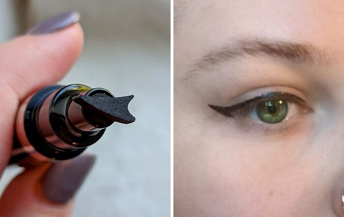 Get A Flawless Cat Eye In Seconds With The Winged Eyeliner Stamp, A Genius Tool That Takes The Guesswork Out Of Liquid Liner