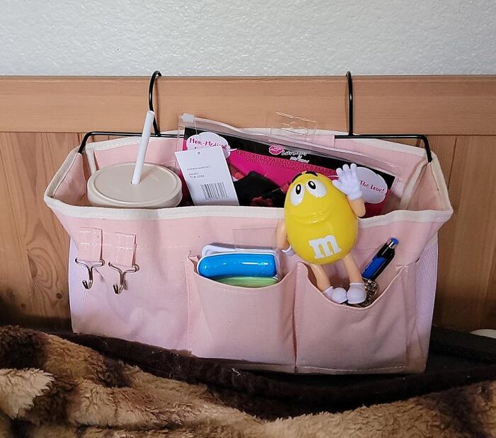 Keep Your Guests' Essentials Within Easy Reach With A Bedside Storage Caddy, A Thoughtful Touch That Provides A Convenient Spot To Stash Their Phone, Book, Glasses, And More