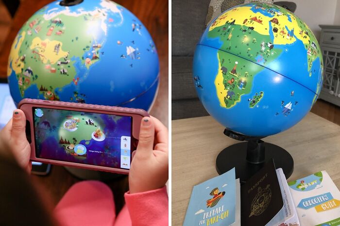 Take Kids On A Virtual Journey Around The World With The Interactive Globe With An App, A Innovative Educational Tool That Brings Geography To Life, Letting Them Explore Countries, Cultures, And Wonders Of The World In A Fun And Immersive Way