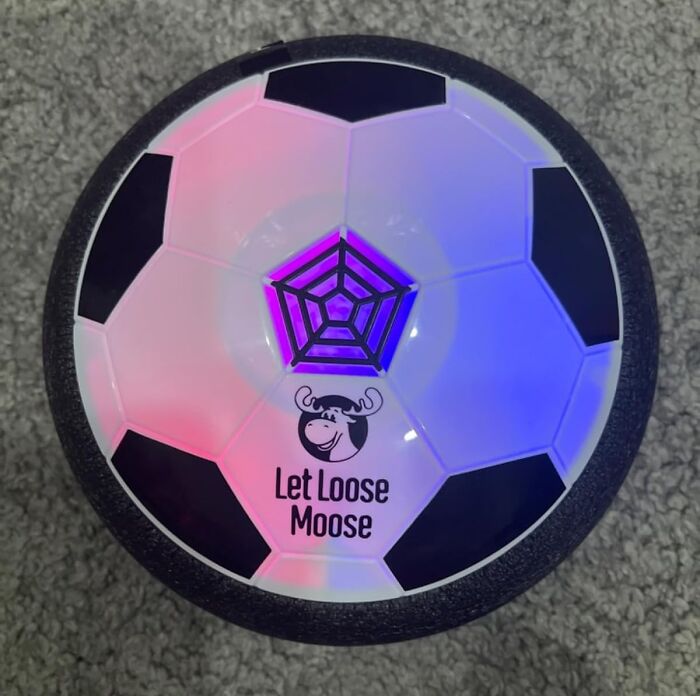 Take The Fun Of Soccer To New Heights With The Let Loose Moose Hover Soccer Ball, A Revolutionary And Interactive Toy That Uses Air Pressure To Create A Hovering Ball