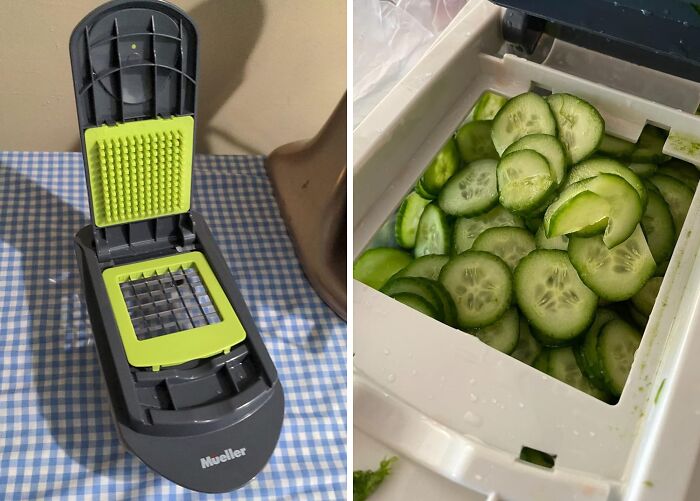 With One Swift Motion Of This Vegetable Chopper, You Can Kiss Onion Tears Goodbye