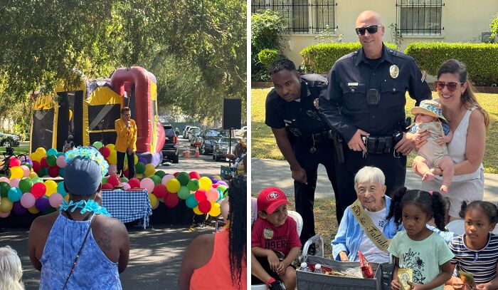 Mayor Karen Bass Attended Our Block Party To Honor A Centenarian