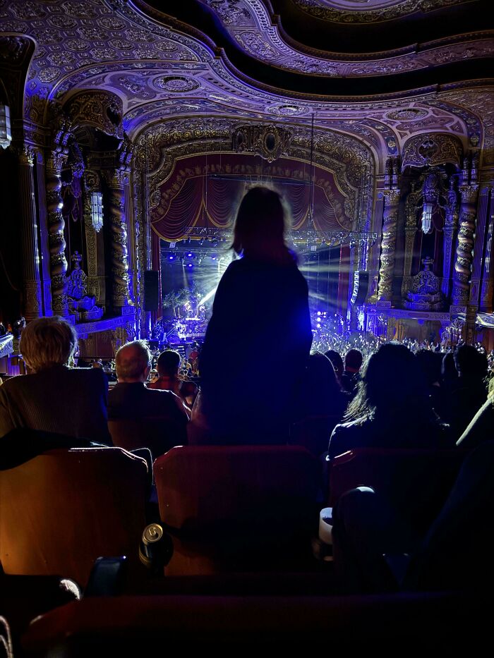 This Lady, Who Insisted On Being The Only Person Standing At The Concert