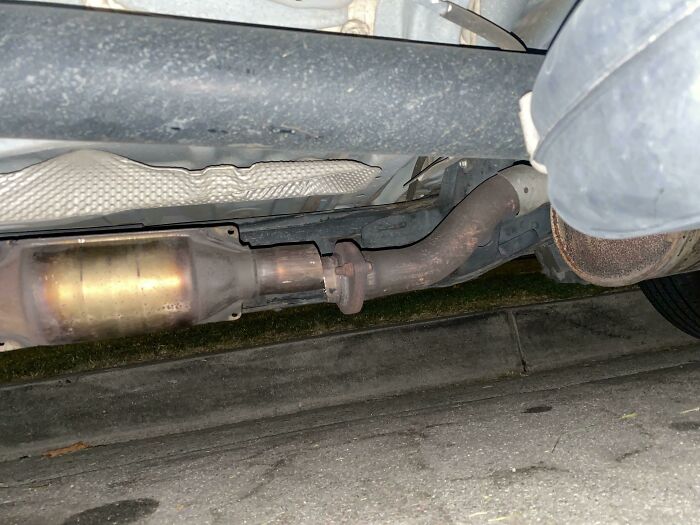 Just Caught A Couple Of Guys Trying To Steal My Catalytic Converter. Is This Going To Be An Expensive Fix?