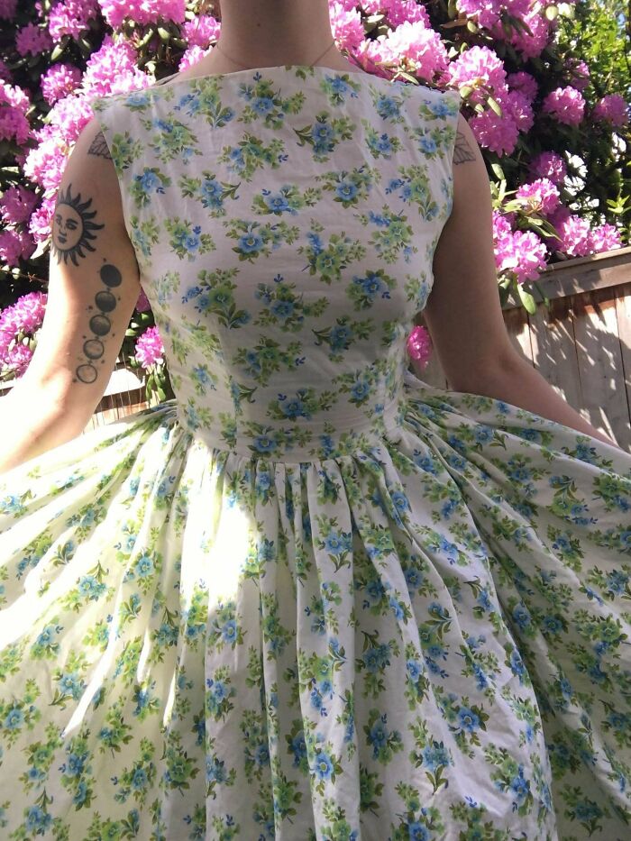 This Dress From A 1957 Vogue Pattern