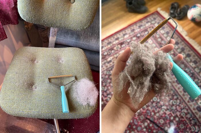 Say Goodbye To Pesky Pet Hair With The Uproot Pet Hair Remover, A Clever And Effective Tool That Lifts And Removes Unwanted Fur From Furniture, Clothing, And More