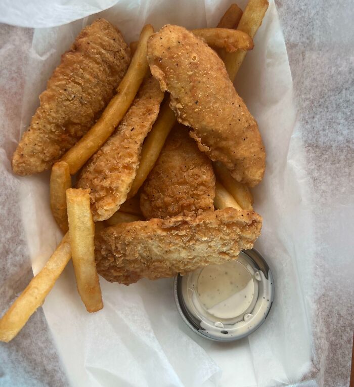 Paid $3.00 Extra For Fries At The Appleton Airport