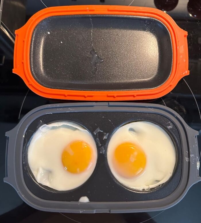 Sunny-Side Up, Every Time, With The Microwave Egg Fryer