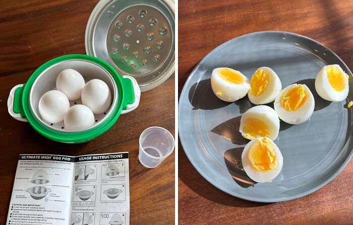 Egg-Cellent Results, Every Time, With The Egg Pod Microwavable Hard-Boil Egg Cooker