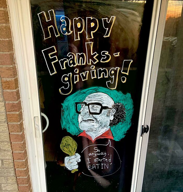 I Decorated My Door For Thanksgiving. Who Wants To Squash Some Beef?