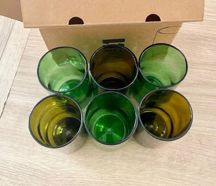 Raise A Glass To Sustainability With These Stunning Upcycled Tall Drinking Glasses!