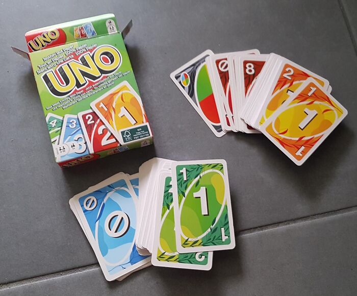 Go Green With The 100% Paper UNO Deck!