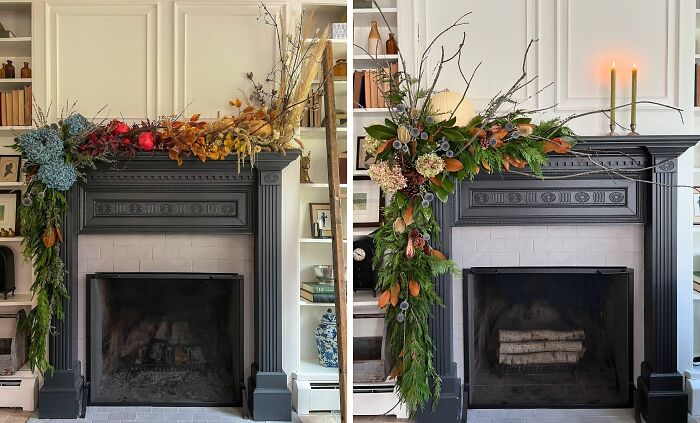 Thanksgiving Mantel. Which Is Your Favorite?