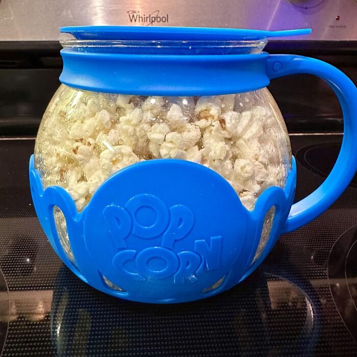 Snuggle Up For A Movie Night Or Snack Attack With The Fast And Fun Micro-Pop Microwave Popcorn Popper