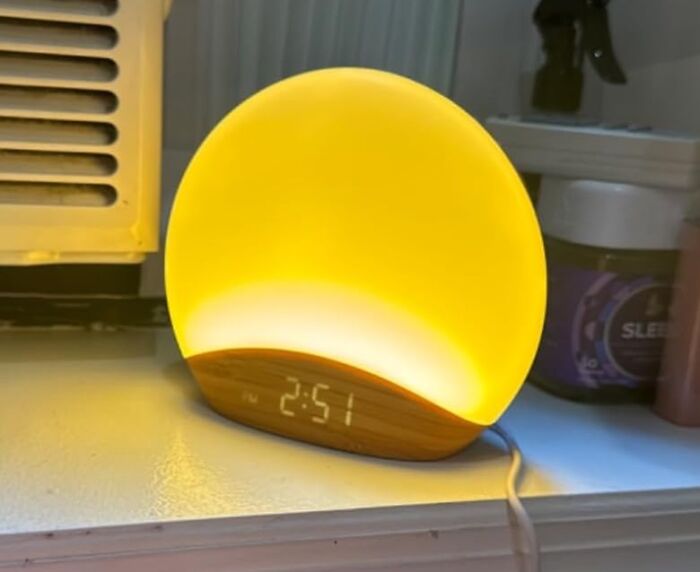 Wake Up To A Brighter Day With The Sunrise Alarm Clock, Simulating A Gentle Sunrise To Ease You Into Your Morning Routine