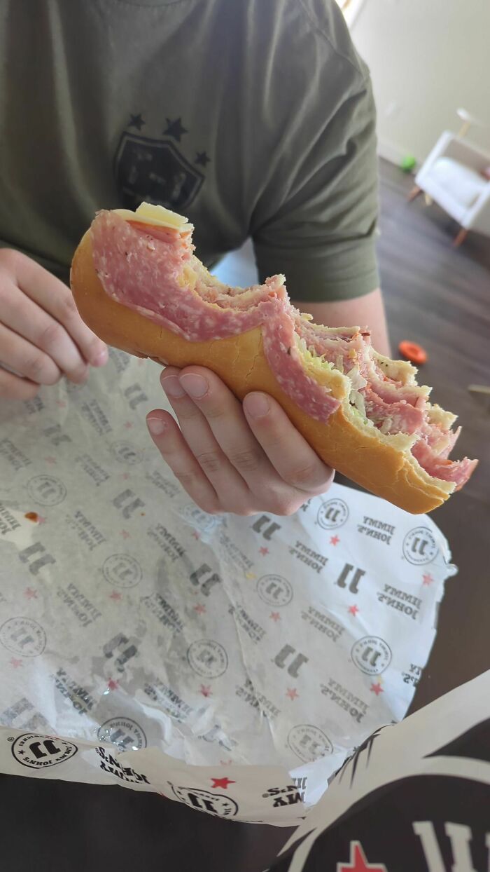 How My Boyfriend Eats His Jimmy Johns Sandwich