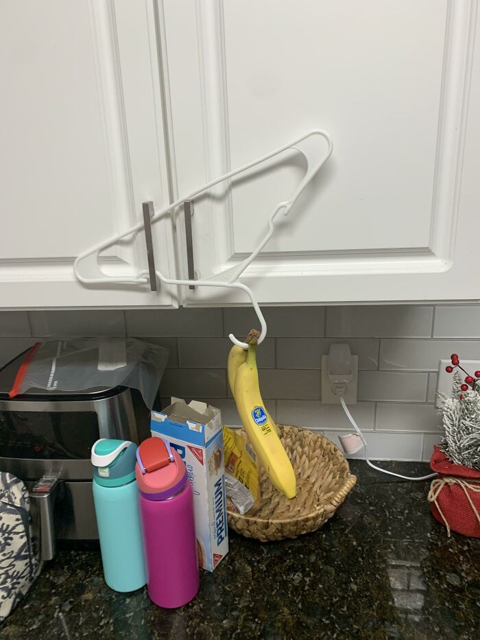 My Boyfriend Insists We Hang Up The Banana Some How…