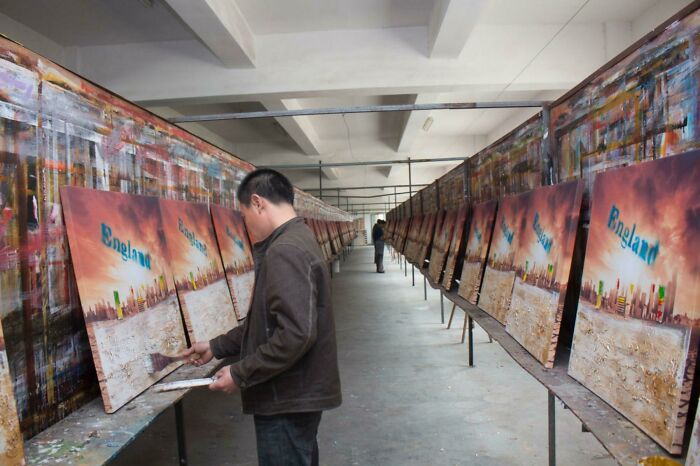 Oil Painting Mill In China