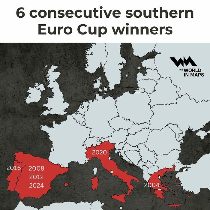 With A Stunning Victory, Spain Extends The Streak To 6 Consecutive Southern Euro Cup Winners!