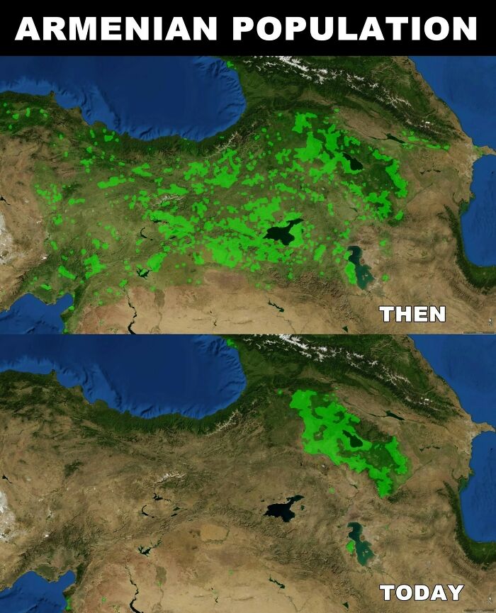 Map Shows The Roots Of The Death March Into The Syrian Desert. Approximately 1.5 Million Armenians Were Systematically Deported, Massacred, Or Marched To Their Deaths By The Ottoman Empire