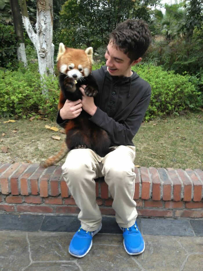 I Got To Chill With This Little Guy For 5 Bucks While I Was An Exchange Student In China