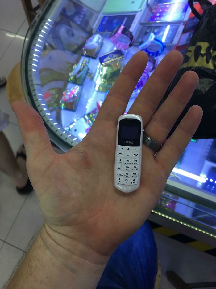 This Tiny Phone I Found In Shenzhen China