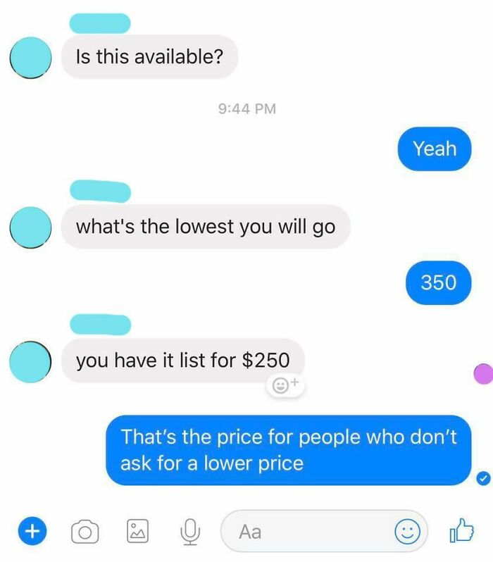 The Only Way Things Go On FB Marketplace