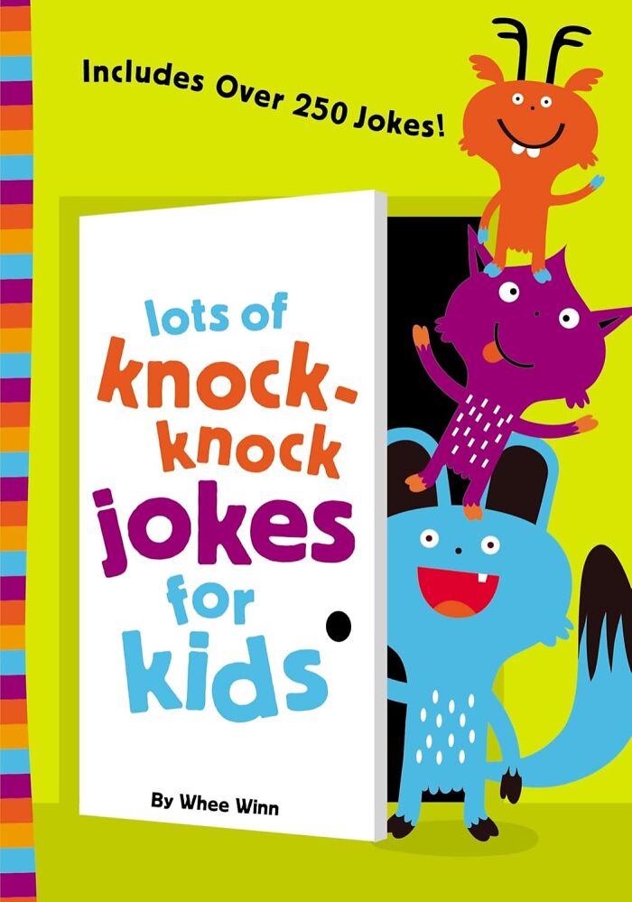 This Lots Of Knock-Knock Jokes Book Is The Perfect Stocking Stuffer For The Little Comedian In Your Life! Get Ready For A Giggle Fest That Will Have The Whole Family Laughing (And Groaning)