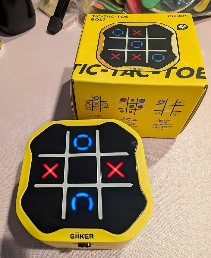 This Tic Tac Toe Bolt Game Is The Shockingly Fun Stocking Stuffer That Will Have Kids (And Adults!) Hooked. It's The Classic Game With An Electrifying Twist, Perfect For Sparking Friendly Competition