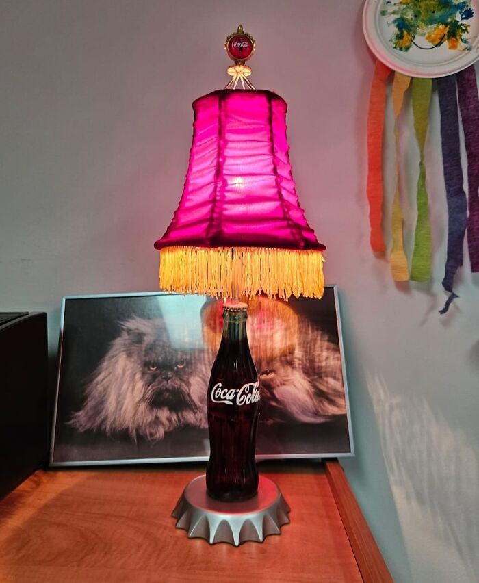 Found This Cozy Coca Cola Lamp At Salvation Army Victoria Bc