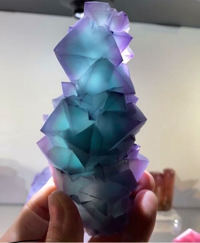 Fluorite Found In The Jiangxi Province Of China