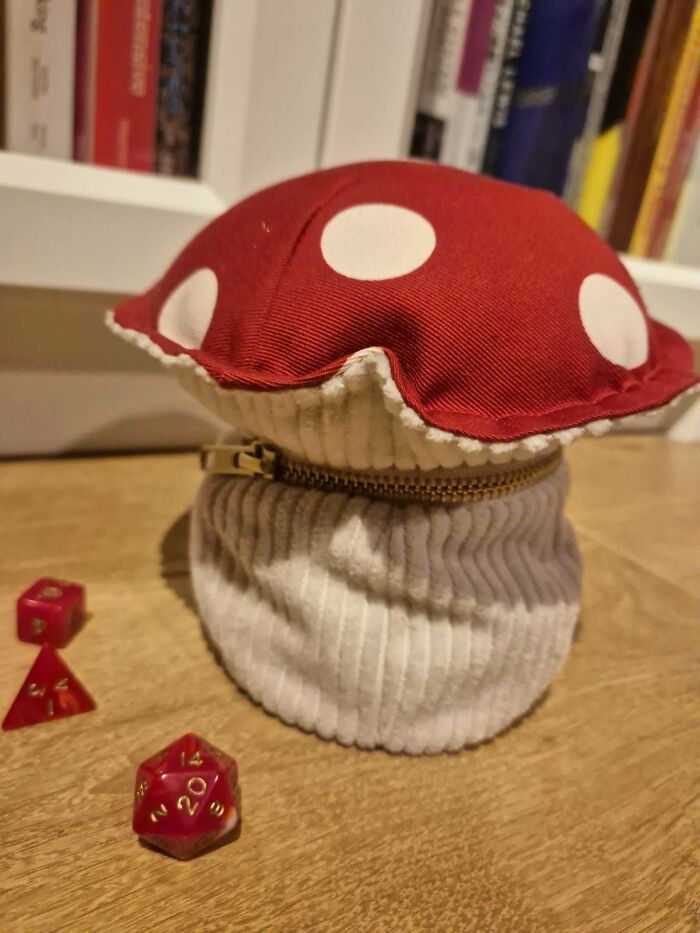 I Made A Little Mushroom Bag!