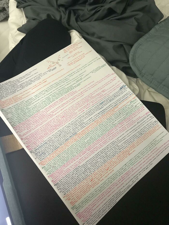 Professors Underestimate My Fine Motor Skills When They Allow Us A Single-Sided Cheat Sheet For The Final