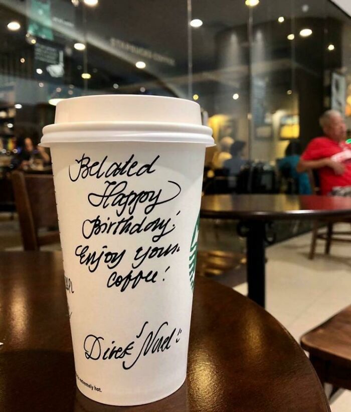 So...my Barista Remembered My Birthday