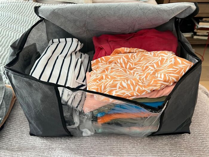 Your Closet's About To Have A Serious 'Marie Kondo' Moment! These Storage Bags Will Transform Your Chaotic Mess Into A Perfectly Organized Haven For All Your Clothes, Blankets, And Seasonal Treasures