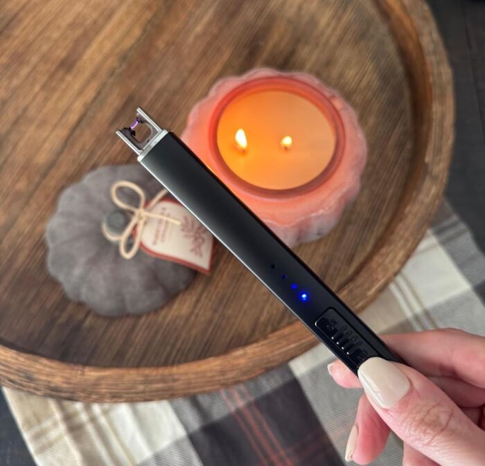 Ditch The Matches And Embrace The Future Of Fire! This Electric Lighter Is The Flameless, Windproof Way To Ignite Anything From Candles To Campfires