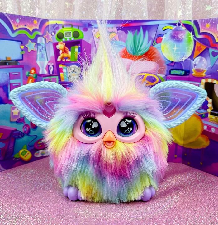 This Furby Is Back From The 90s And Ready To Take Over Your Home! It's Cute, Creepy, And Oh-So-Nostalgic, Making It The Perfect Gift For The Kid Who Loves Interactive Toys