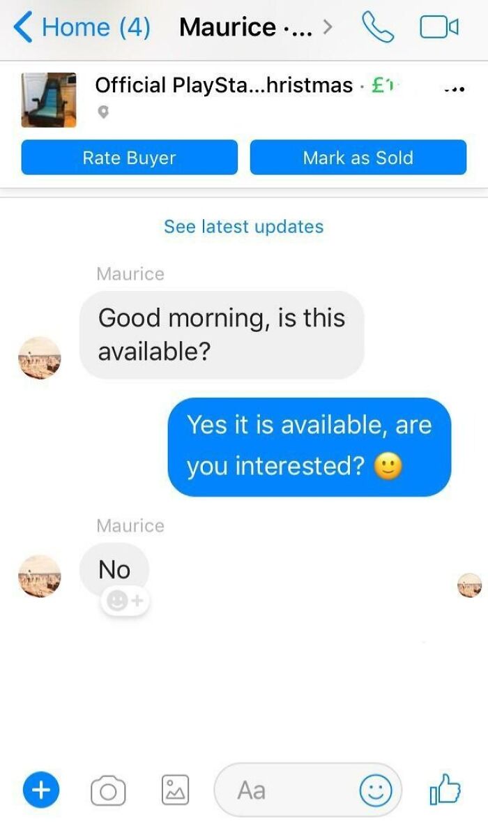 There Are Some Seriously Odd People Using Facebook Marketplace