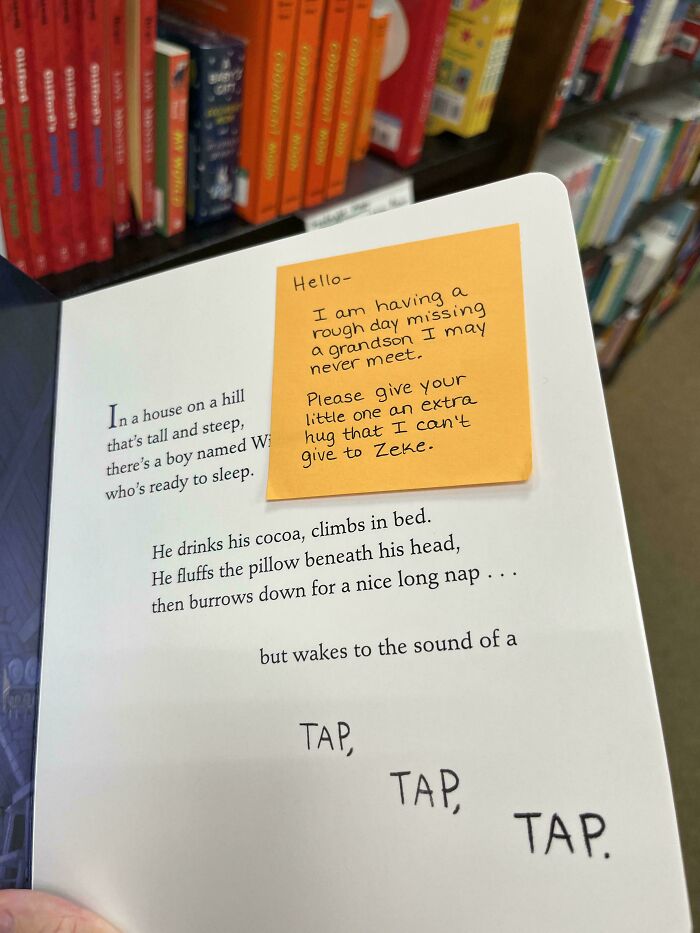 Note Found In A Book Store