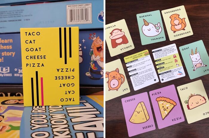 This Taco Cat Goat Cheese Pizza Card Game Is The Hilarious Gift That Will Have Kids Shouting And Laughing