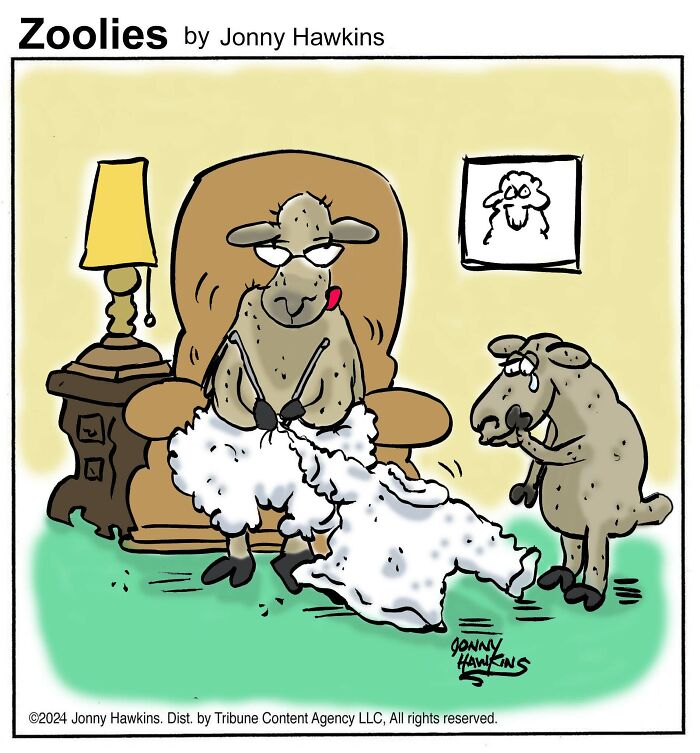 Paws And Punchlines: Jonathan Ray Hawkins’ One-Panel Dog Comics Delight Fans