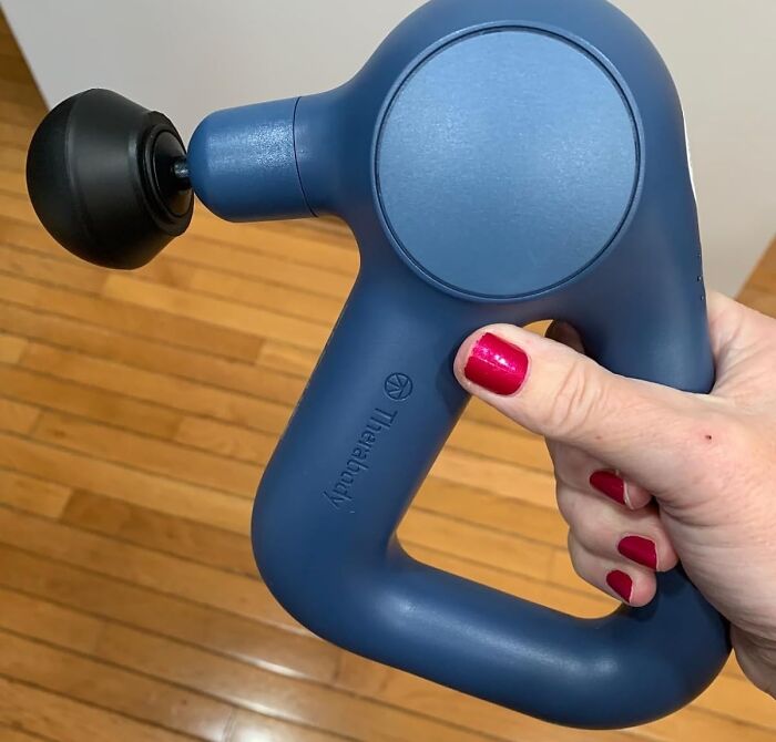 Pamper Your Muscles With This Handheld Percussion Massage Gun And Enjoy A Professional-Grade Massage At Home