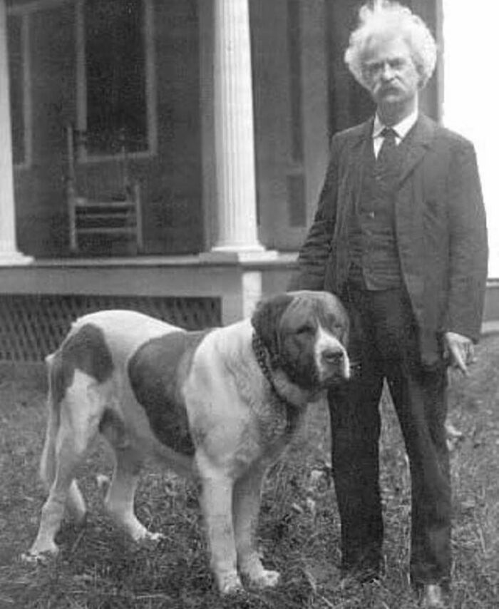 "The More I Learn About People, The More I Like My Dog." - Mark Twain (1835-1910)