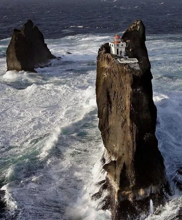 A Lighthouse In Iceland