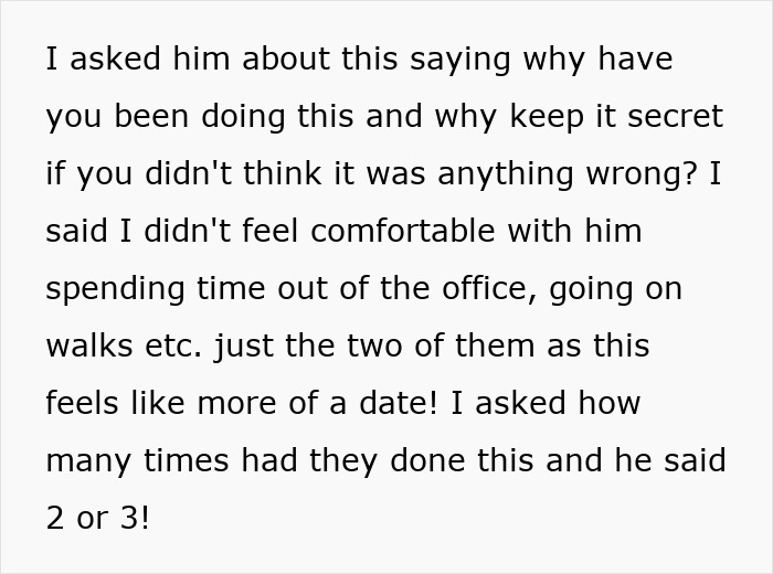 Wife Up In Arms Over Hubby’s Secret Lunch Dates With Tearful Female Coworker, She Demands It Stop