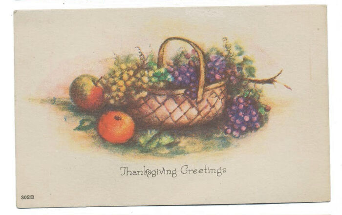 Vintage Thanksgiving Postcard